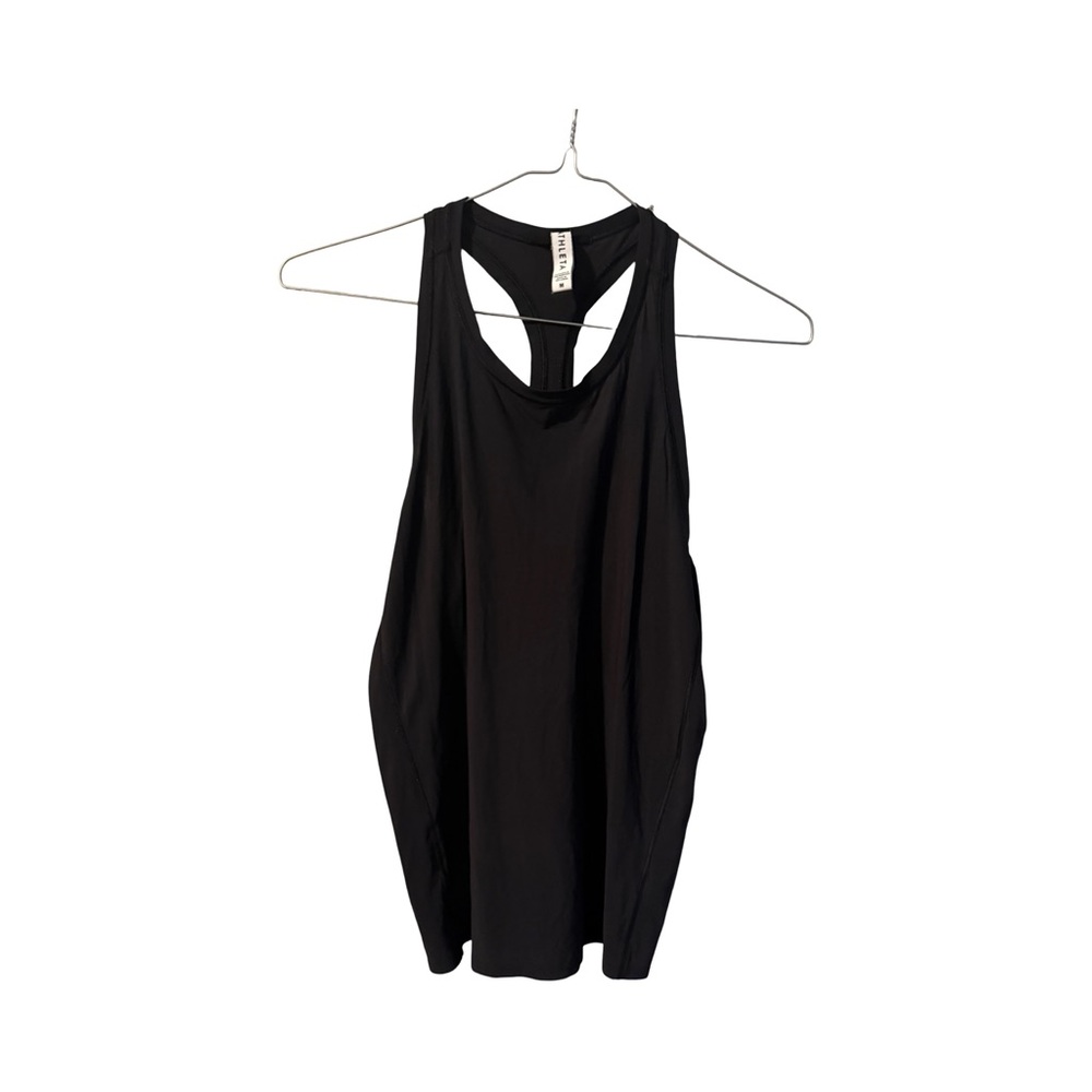 Athleta Black Racerback Tank Top Workout Athletic Size Medium